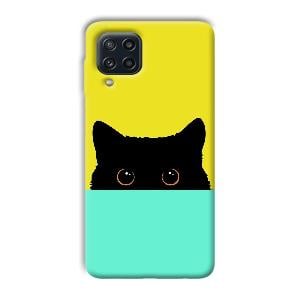 Black Cat Phone Customized Printed Back Cover for Samsung Galaxy M32 4G