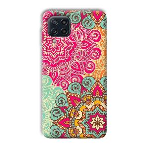 Floral Design Phone Customized Printed Back Cover for Samsung Galaxy M32 4G