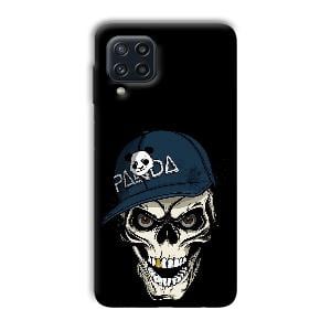 Panda & Skull Phone Customized Printed Back Cover for Samsung Galaxy M32 4G