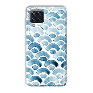 Block Pattern Phone Customized Printed Back Cover for Samsung Galaxy M32 4G