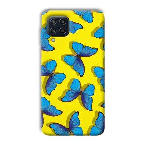 Butterflies Phone Customized Printed Back Cover for Samsung Galaxy M32 4G