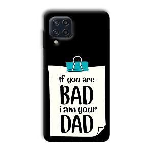 Dad Quote Phone Customized Printed Back Cover for Samsung Galaxy M32 4G