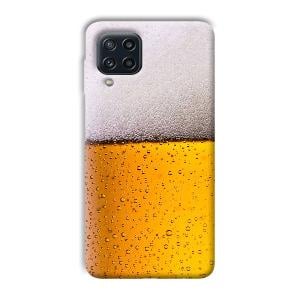 Beer Design Phone Customized Printed Back Cover for Samsung Galaxy M32 4G