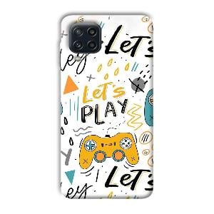 Let's Play Phone Customized Printed Back Cover for Samsung Galaxy M32 4G