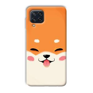 Smiley Cat Phone Customized Printed Back Cover for Samsung Galaxy M32 4G
