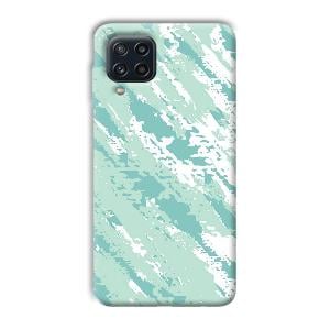 Sky Blue Design Phone Customized Printed Back Cover for Samsung Galaxy M32 4G