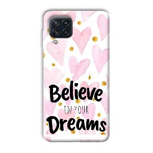 Believe Phone Customized Printed Back Cover for Samsung Galaxy M32 4G
