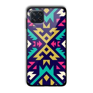 Arrows Abstract Customized Printed Glass Back Cover for Samsung Galaxy M32 4G