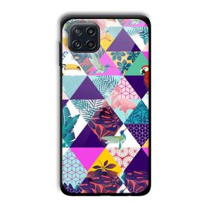 Animal Kingdom Customized Printed Glass Back Cover for Samsung Galaxy M32 4G