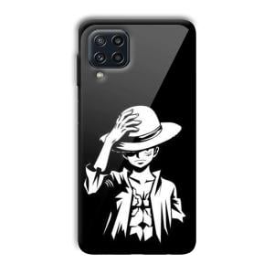 Cool Dude Customized Printed Glass Back Cover for Samsung Galaxy M32 4G