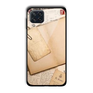 Journal Entry Customized Printed Glass Back Cover for Samsung Galaxy M32 4G