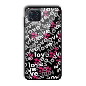 Love Customized Printed Glass Back Cover for Samsung Galaxy M32 4G