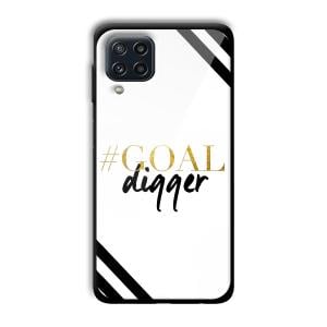 Goal Digger Customized Printed Glass Back Cover for Samsung Galaxy M32 4G