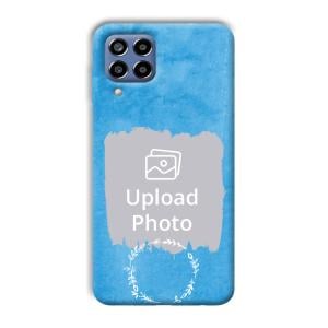 Blue Design Customized Printed Back Cover for Samsung Galaxy M33 5G