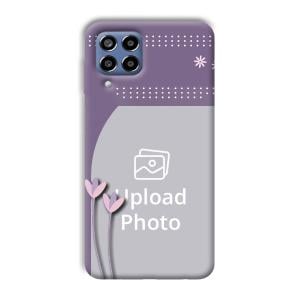 Lilac Pattern Customized Printed Back Cover for Samsung Galaxy M33 5G