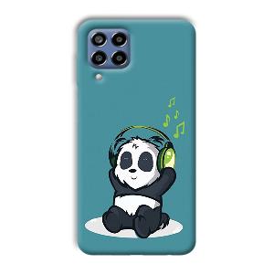 Panda  Phone Customized Printed Back Cover for Samsung Galaxy M33 5G