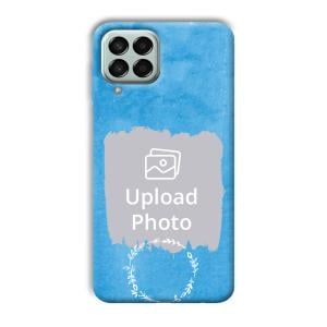 Blue Design Customized Printed Back Cover for Samsung Galaxy M53