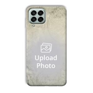 Grey Retro Customized Printed Back Cover for Samsung Galaxy M53