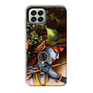 Krishna & Flute Phone Customized Printed Back Cover for Samsung Galaxy M53