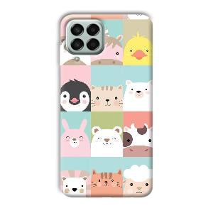 Kittens Phone Customized Printed Back Cover for Samsung Galaxy M53