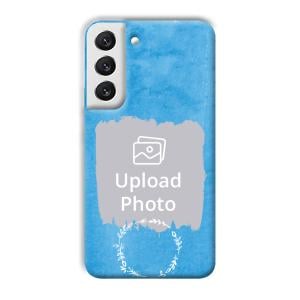 Blue Design Customized Printed Back Cover for Samsung Galaxy S22