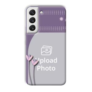 Lilac Pattern Customized Printed Back Cover for Samsung Galaxy S22