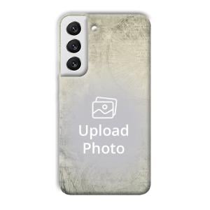 Grey Retro Customized Printed Back Cover for Samsung Galaxy S22