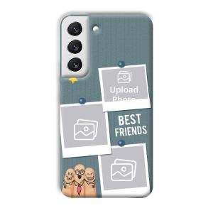 Best Friends Customized Printed Back Cover for Samsung Galaxy S22