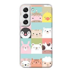Kittens Phone Customized Printed Back Cover for Samsung Galaxy S22