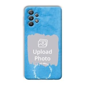 Blue Design Customized Printed Back Cover for Samsung Galaxy M32 5G