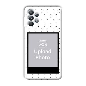 White Background  Customized Printed Back Cover for Samsung Galaxy M32 5G