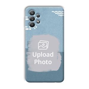 Waves Customized Printed Back Cover for Samsung Galaxy M32 5G