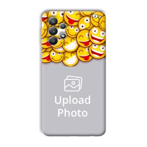 Emojis Customized Printed Back Cover for Samsung Galaxy M32 5G