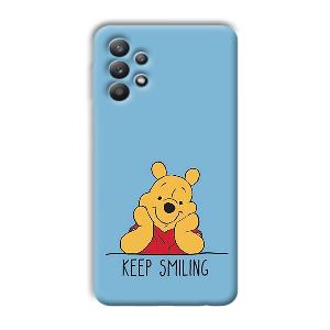 Winnie The Pooh Phone Customized Printed Back Cover for Samsung Galaxy M32 5G
