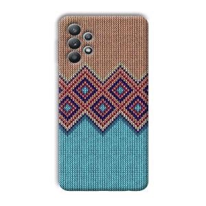 Fabric Design Phone Customized Printed Back Cover for Samsung Galaxy M32 5G