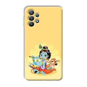 Baby Krishna Phone Customized Printed Back Cover for Samsung Galaxy M32 5G
