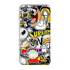 Cartoons Phone Customized Printed Back Cover for Samsung Galaxy M32 5G