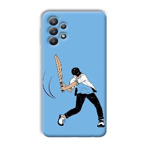 Cricketer Phone Customized Printed Back Cover for Samsung Galaxy M32 5G