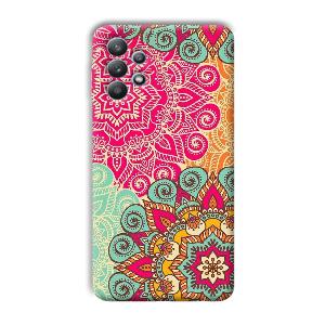 Floral Design Phone Customized Printed Back Cover for Samsung Galaxy M32 5G