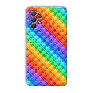 Colorful Circles Phone Customized Printed Back Cover for Samsung Galaxy M32 5G