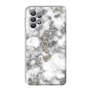 Grey White Design Phone Customized Printed Back Cover for Samsung Galaxy M32 5G