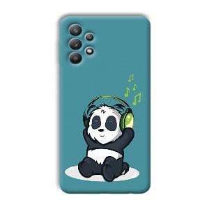 Panda  Phone Customized Printed Back Cover for Samsung Galaxy M32 5G