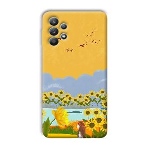 Girl in the Scenery Phone Customized Printed Back Cover for Samsung Galaxy M32 5G