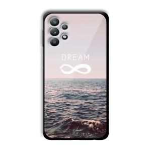 Infinite Dreams Customized Printed Glass Back Cover for Samsung Galaxy M32 5G
