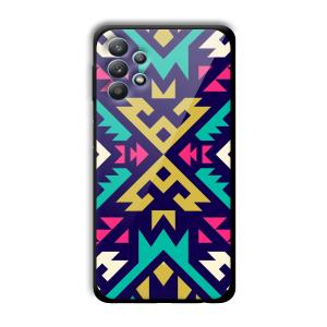 Arrows Abstract Customized Printed Glass Back Cover for Samsung Galaxy M32 5G