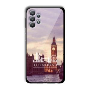 London Customized Printed Glass Back Cover for Samsung Galaxy M32 5G