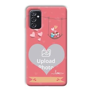 Love Birds Design Customized Printed Back Cover for Samsung Galaxy M52