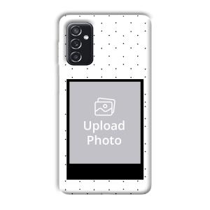 White Background  Customized Printed Back Cover for Samsung Galaxy M52