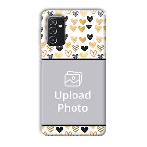 Small Hearts Customized Printed Back Cover for Samsung Galaxy M52