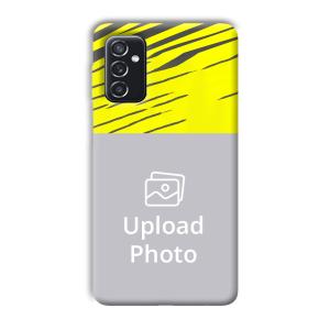 Yellow Lines Customized Printed Back Cover for Samsung Galaxy M52